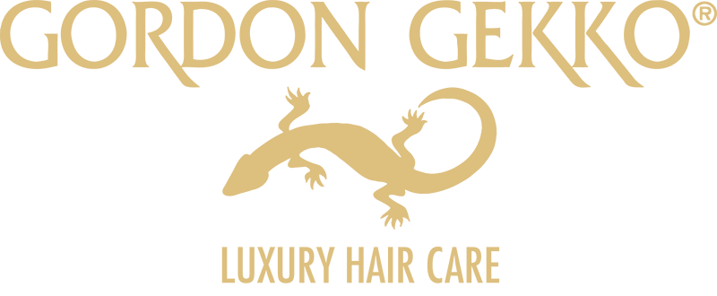 gordon gekko logo gold - Färben